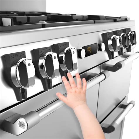 gas stove handle locks